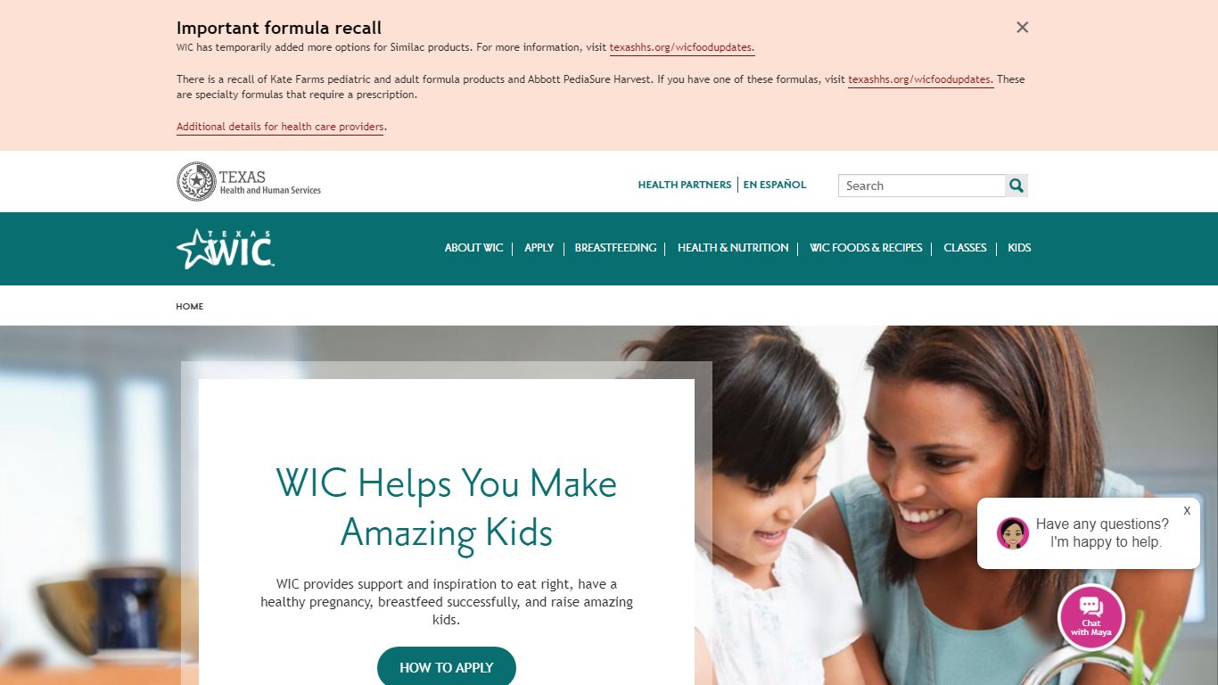 WIC Texas | Texas WIC